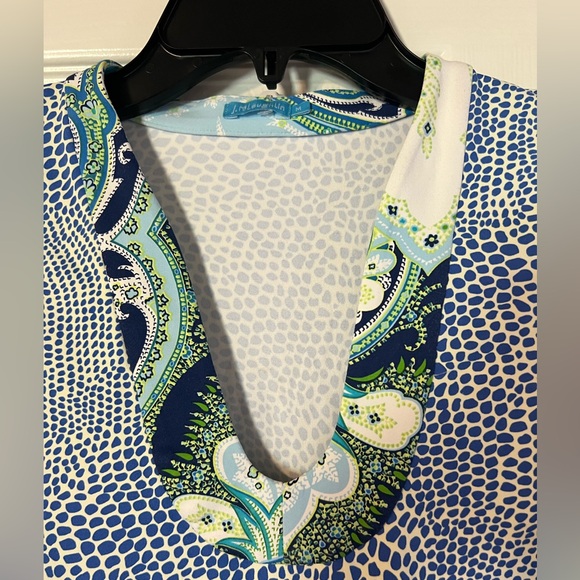 (NWOT) J. McLaughlin Gisele Tunic Dress Catalina Jersey size M - Picture 5 of 12